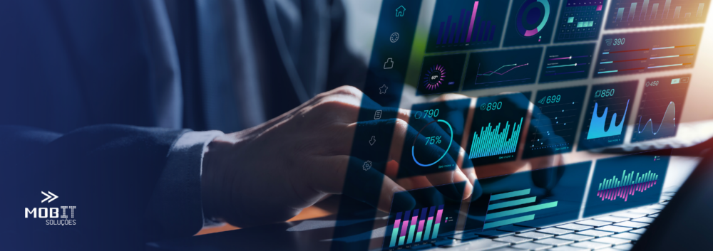 dashboard executivo de TI e Telecom