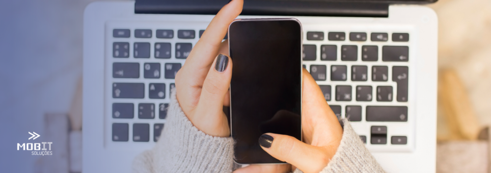 notebook e celular para empresa